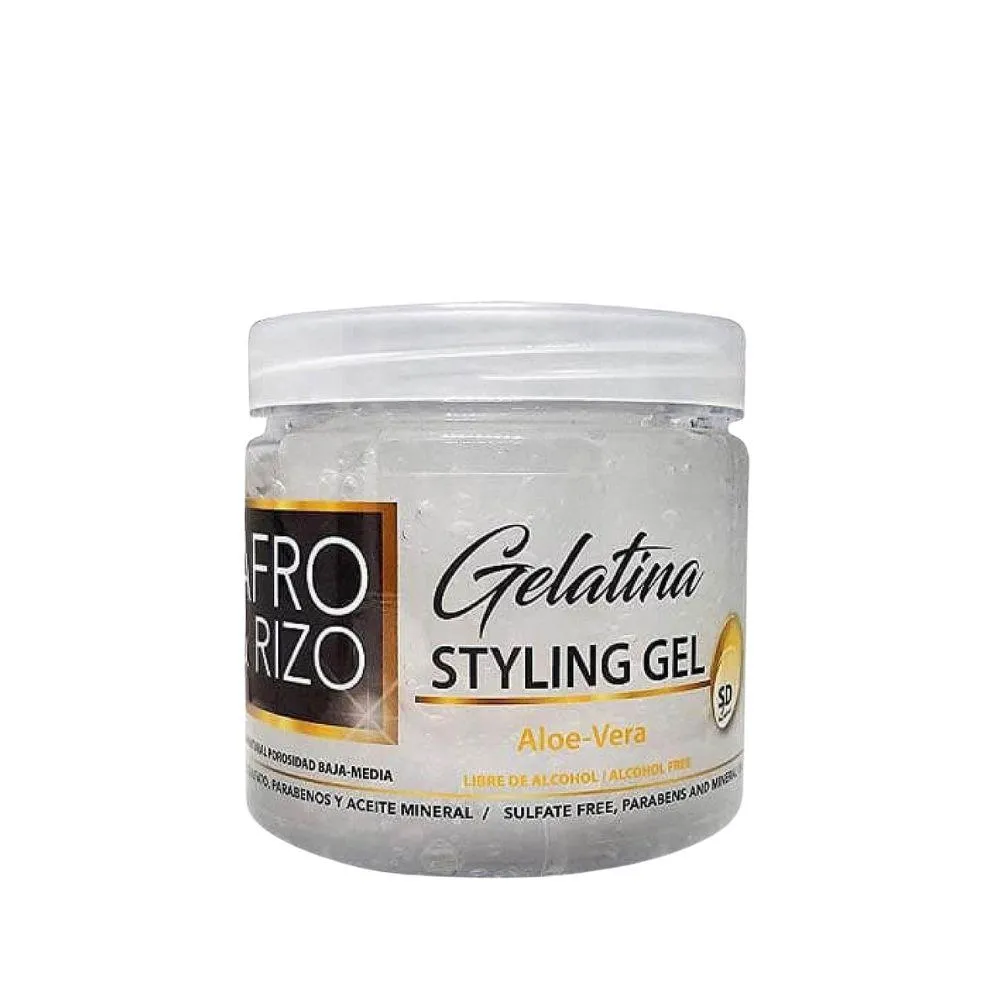 Afro and Rizo Styling Gel Con Aloe Vera 453g